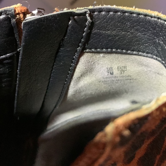 Sam Edelman “Walden” Leather Leopard Boot - Picture 6 of 9